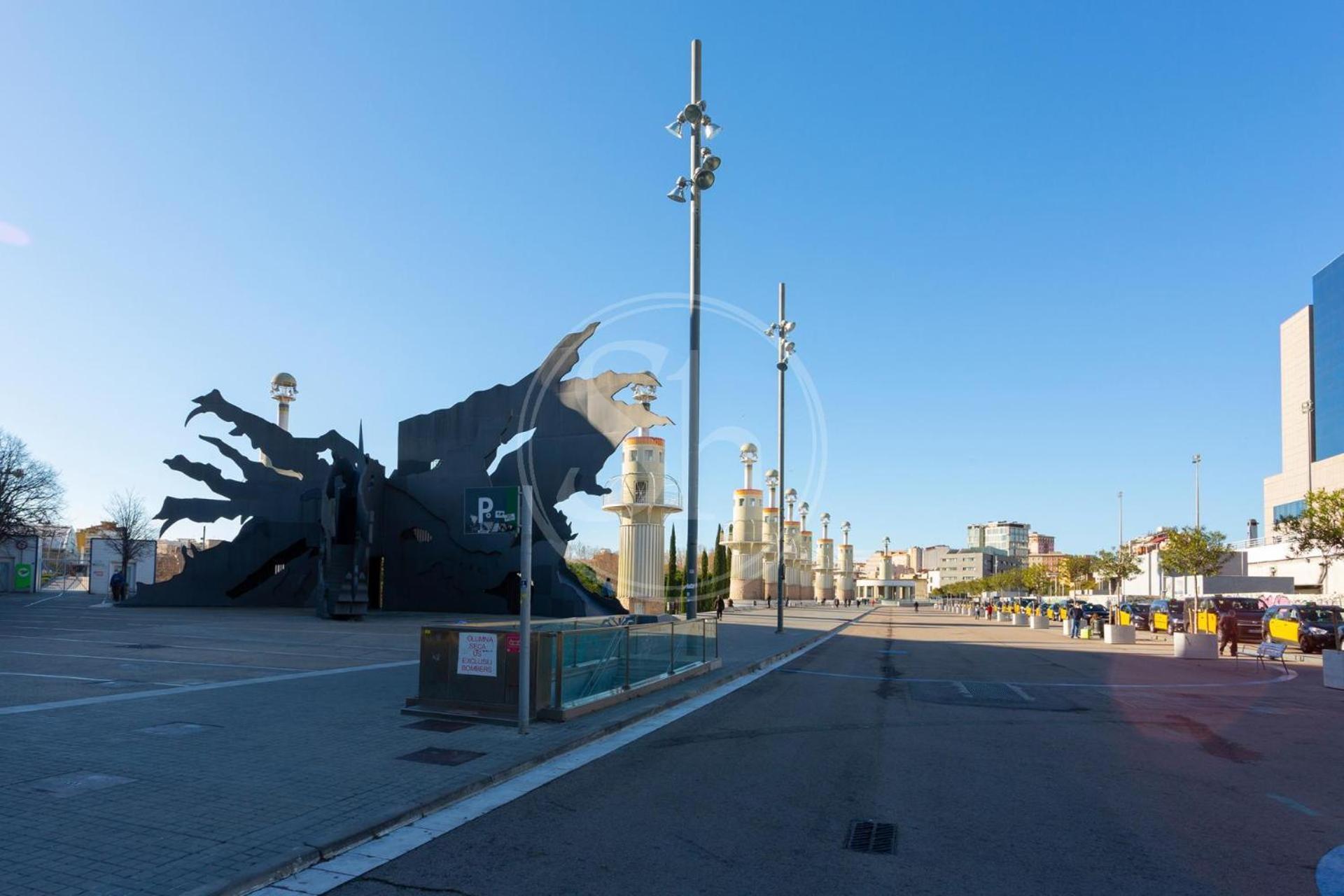 Practico Apartamento Cerca De Estacion De Sants Barcelona Exterior foto